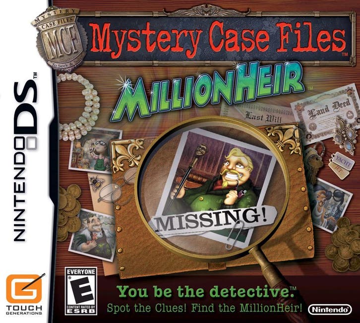 Mystery Case Files: Millionheir (DS) 3DS, Spelcomputers en Games, Games | Nintendo DS, Zo goed als nieuw, Ophalen of Verzenden