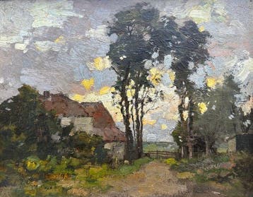 Willem de Zwart (1862-1931) - Hollands landschap