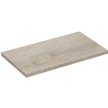 Wiesbaden Alvara Topblad - 40x22cm - Grijs Eiken, Ophalen of Verzenden, Nieuw