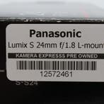 Panasonic Lumix S 24mm f/1.8 L-mount | Tweedehands, Audio, Tv en Foto, Fotografie | Lenzen en Objectieven, Verzenden, Gebruikt