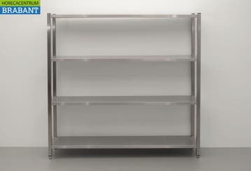 RVS Opbergrek Rek Stelling Premium-line 180 x 40 x 180 cm, Ophalen of Verzenden, Nieuw in verpakking