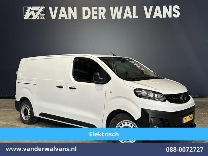 Opel Vivaro-e L2 H1 | Lease vanaf 388,- p/mnd, Auto's, Opel, Dealer onderhouden, Te koop, Automaat, Elektrisch, Wit, Gebruikt