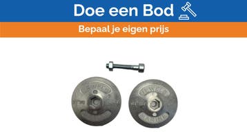 Bieden: Quicksilver Rose Anode for Rudders Ø, Ophalen of Verzenden, Nieuw, Motor en Techniek, Zeilboot of Motorboot