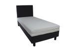 Budget Boxspring Basic 1-Persoons Antraciet - Inclusief, Verzenden, Nieuw, Matras