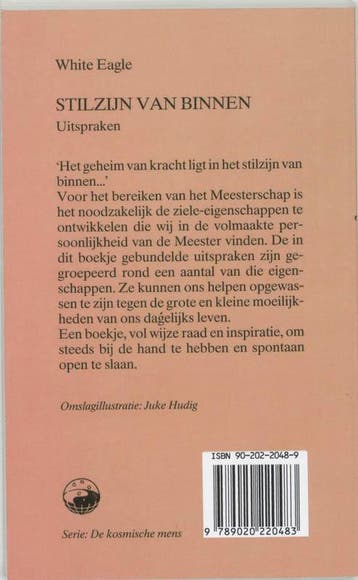 Stilzijn van binnen / De kosmische mens 9789020220483, Boeken, Verzenden, Gelezen, White Eagle