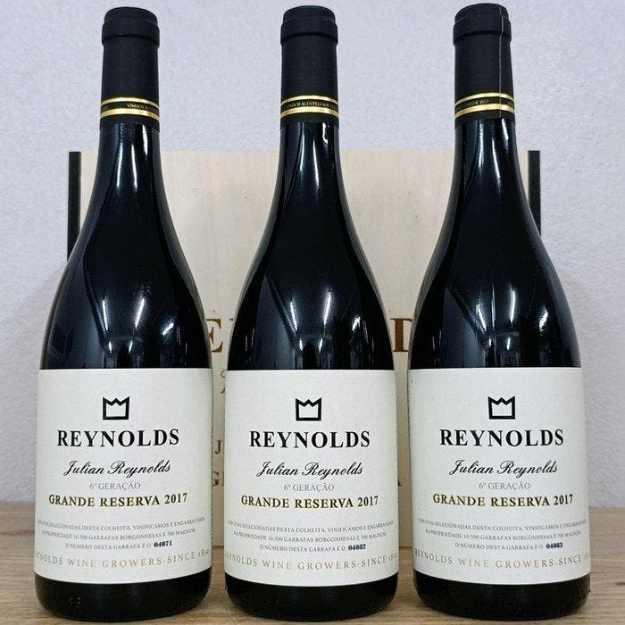 2017 Reynolds Wine Growers, Julian Reynolds - Alentejo, Verzamelen, Wijnen