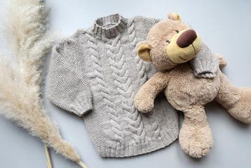 Breipatroon Jongenstrui met Kabels - warm en stoer ontwerp, Hobby en Vrije tijd, Ophalen of Verzenden, Nieuw