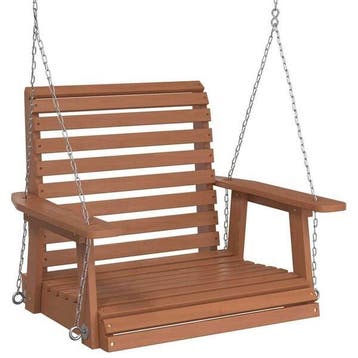 Schommelbank Tuin Bruin | 63% Korting | Snel Weg, Tuin en Terras, Ophalen of Verzenden, Zo goed als nieuw, Hout