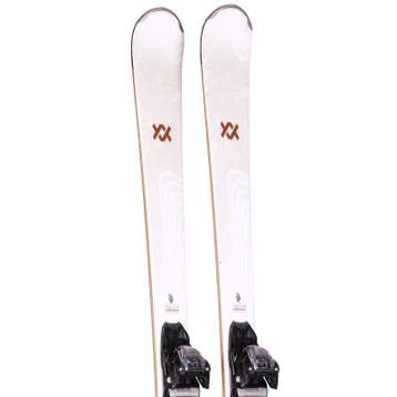 153 158 dames skis VOLKL FLAIR SC 2025, white, grip walk, t, Verzenden, Gebruikt