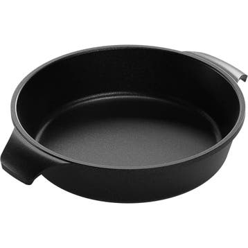 AMT Gastroguss Serveerpan Ø 22 cm LOTAN® antiaanbaklaag g., Ophalen of Verzenden, Nieuw, Rvs, Overige typen