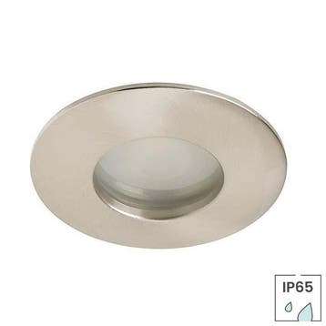 Spotje nikkel | IP65 inbouwspot LED badkamer | Armatuur, Verzenden, Nieuw, Plafondspot of Wandspot
