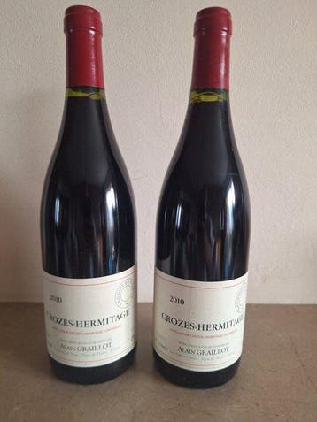 2010 Alain Graillot Crozes-Hermitage - Crozes-Hermitage - 2, Verzamelen, Nieuw