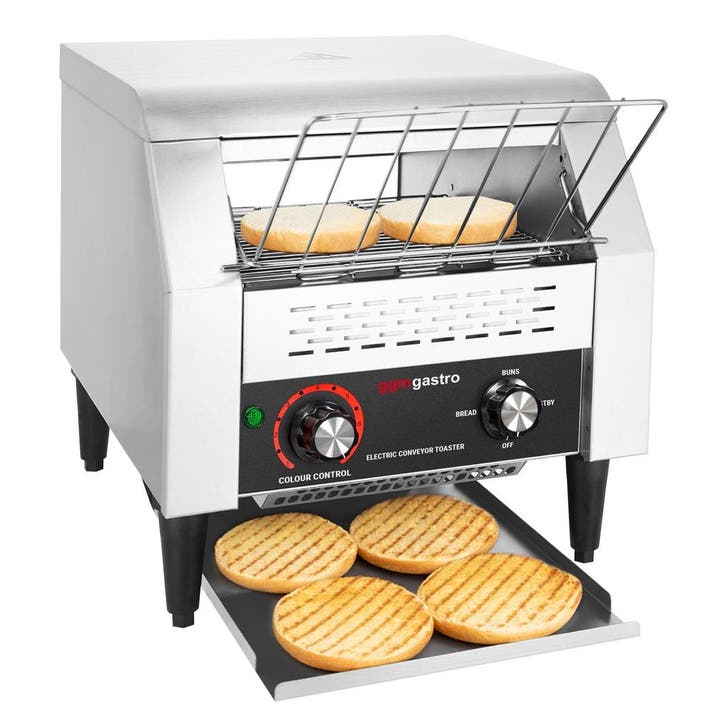 GGM Gastro | Doorlooptoaster - mechanisch - 2,2kW - ca. |, Witgoed en Apparatuur, Contactgrills, Verzenden