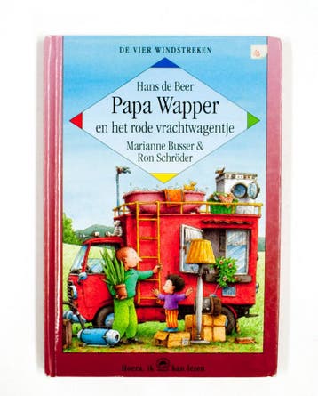 Papa Wapper en het rode vrachtwagentje / Hoera, ik kan, Verzenden, Gelezen, Marianne Busser