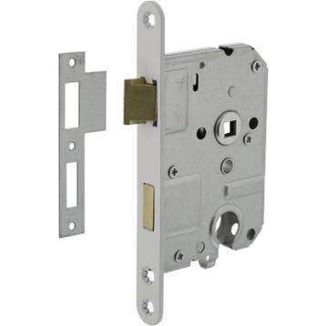 Woningbouw cilinder dag- en nachtslot wit 55 mm - voor bi..., Ophalen of Verzenden, Nieuw, Overige materialen, Slot