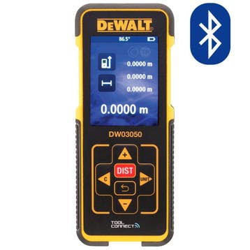 DeWalt DW03050-XJ Afstandsmeter (50m) met Bluetooth!, Doe-het-zelf en Verbouw, Meetapparatuur, Ophalen of Verzenden, Nieuw