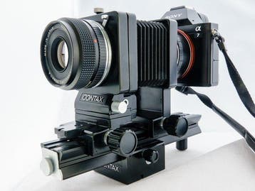 Contax Auto Extension Bellows with Yashica ML 100mm 1:4 for, Nieuw