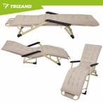 Trizand 3-in-1 tuinligstoel voor terras, tuin of strand m..., Ophalen of Verzenden, Nieuw