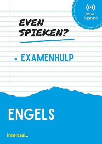 Even Spieken - Examenhulp Engels - Intertaal 9789463923538, Verzenden, Zo goed als nieuw, Intertaal