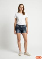 Angels Korte broeken Dames maat 23 Denim Blue Vintage, Ophalen of Verzenden, Nieuw