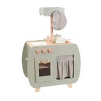 Houten speelkeuken Bistro in olijfgroen – voor kleine che., Ophalen of Verzenden, Nieuw