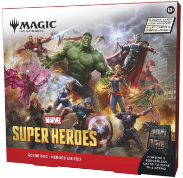 Magic The Gathering - Marvel Super Heroes Scene Box - Heroes, Verzenden, Nieuw
