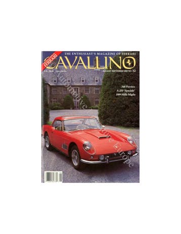 1989 FERRARI CAVALLINO MAGAZINE USA 52, Nieuw, Ferrari, Author