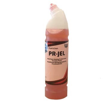 GGM Gastro | Porseleinreiniger - 1 liter - Krassen door RVS, Verzenden