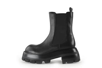 Jeffrey Campbell Enkellaarzen in maat 39 Zwart, Verzenden, Zwart, Lage of Enkellaarzen, Zo goed als nieuw