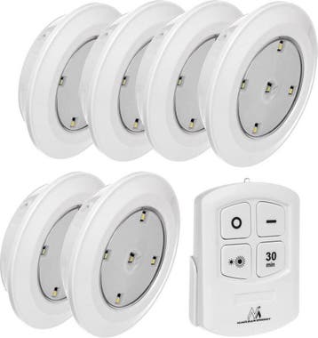 LED kastverlichting set - Met afstandsbediening - 6 LED, Ophalen of Verzenden, Nieuw
