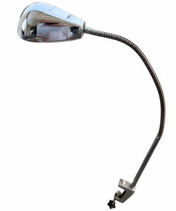 Lamp - Chroom, Metaal - Bauhaus desk lamp 1930!
