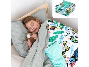 Veiling - Calmzy Hoes 90x120 cm Fleece Deken Kinderen en Bab, Nieuw