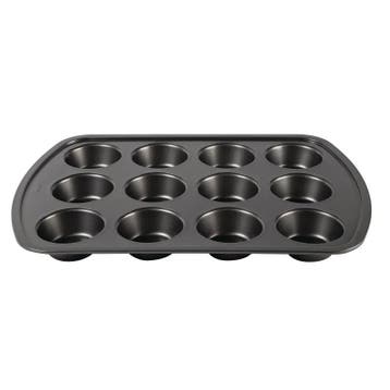 Patisserievorm aluminium | 12 muffins, Verzenden
