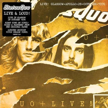 STATUS QUO - LIVE IN GLASGOW, 28TH OCTOBER 1976 (2LP), Verzenden, Nieuw in verpakking