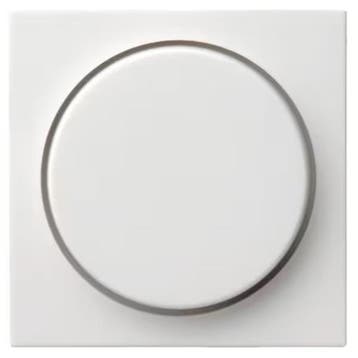 Gira Draaiknop dimmer Zuiver wit (hagelwit) 065003, Nieuw