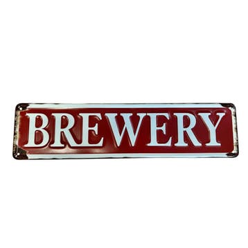 Brewery reclamebord, Verzamelen, Merken en Reclamevoorwerpen, Ophalen of Verzenden, Nieuw