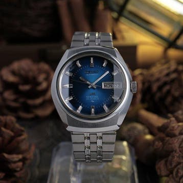 Seiko - Lord Matic Special Blue Gradient Dial Serviced -