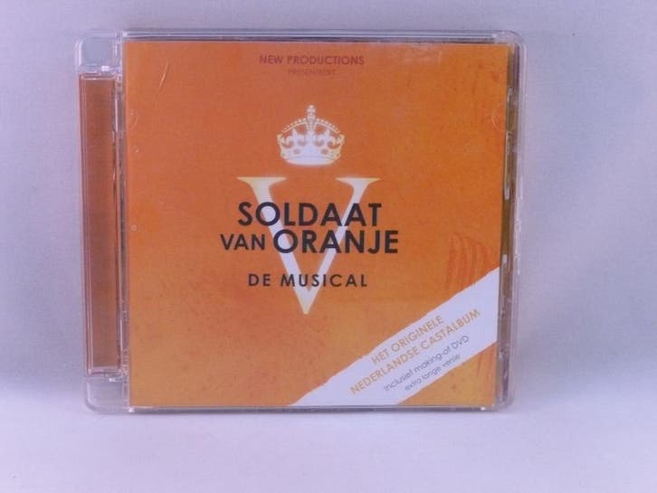 Soldaat van Oranje - De Musical (CD + DVD), Cd's en Dvd's, Cd's | Filmmuziek en Soundtracks, Zo goed als nieuw, Ophalen of Verzenden