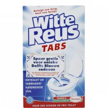 Witte Reus Ontkalkings Tabs, Huis en Inrichting, Schoonmaakartikelen, Ophalen of Verzenden, Schoonmaakmiddel