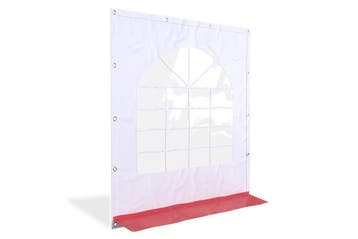 Partytent zijwand met raam | 2m breed | 2m hoog | PVC, Verzenden, Nieuw, Zeil