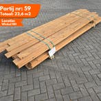 Thermo vuren geschaafde plank 3000x140x19mm, Ophalen of Verzenden, Nieuw