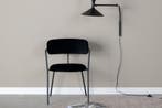 Eetkamerstoel - Livia - Zwart - Fluweel  - Jörn, Verzenden, Nieuw