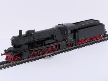 Schaal H0 Märklin 37116 sneltreinlocomotief met getrokken.., Hobby en Vrije tijd, Wisselstroom, Gebruikt, Locomotief, Ophalen of Verzenden