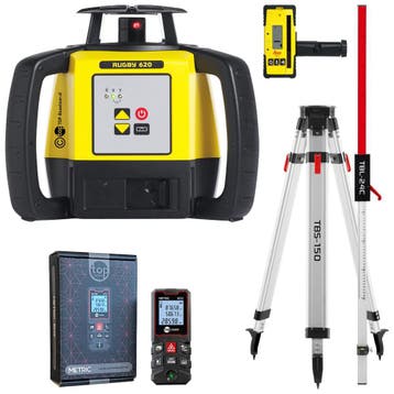 Professionele Leica Rugby 620 Roterende Bouwlaser Actie Set, Doe-het-zelf en Verbouw, Meetapparatuur, Ophalen of Verzenden, Nieuw