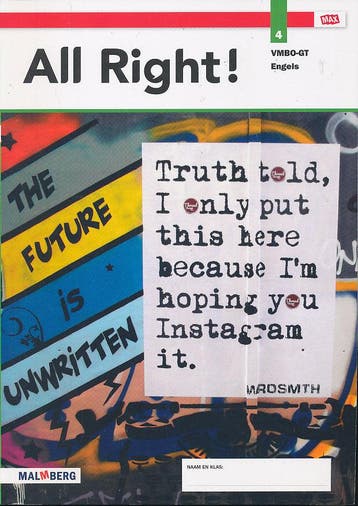 All Right! Leerwerkboek 4 VMBO-GT, Boeken, Verzenden, Nieuw