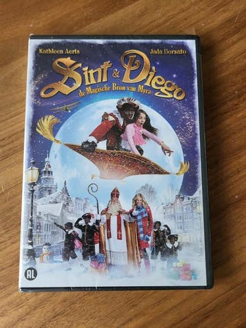 DVD - Sint & Diego - De Magische Bron Van Myra, Avontuur, Gebruikt, Verzenden, Alle leeftijden