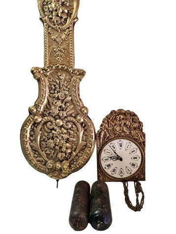 Comtoise klok - Antiek Hout, Brons, Messing - 20th century -, Antiek en Kunst