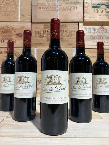 2020 Château Duc de Vernel - Saint-Émilion Grand Cru - 6, Verzamelen, Nieuw