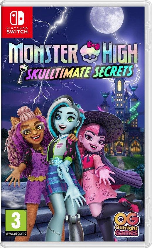 Switch Monster High: Skulltimate Secrets, Spelcomputers en Games, Spelcomputers | Nintendo Switch, Zo goed als nieuw, Verzenden
