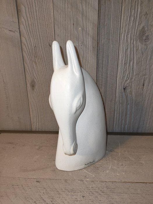 Anke Edmark - Beeld, Brodd - 27.5 cm - Terracotta, Glazuur, Antiek en Kunst, Antiek | Glas en Kristal